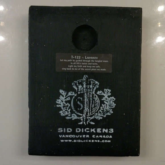 Sid Dickens T-122 "Labyrinth" Memory Block wall tile *Rare & Retired* - Picture 2 of 2